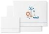 Interbaby Kinderwagen-Bettwäsche-Set, 3-teilig, weiß/grau, 90x200 cm, 1 Stück Bild 1