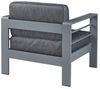 Outdoor-Sessel Avise Aluminium Dunkelgrau [casa. pro] Bild 5