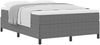 vidaXL Boxspringbett Hellgrau 140 x 190 cm Cordstoff 42006967 Bild 2