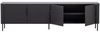 TV-Board Gunnar aus FSC-Kiefer, modern, mattschwarz, 200 cm, flexibel aufstellbar Bild 4