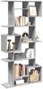 vidaXL Bücherregal Betongrau 92x29x188 cm Holzwerkstoff 3310319 Bild 4