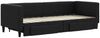 vidaXL Tagesbett Ausziehbar mit Schubladen Schwarz 80x200 cm Stoff 3196611 Bild 3