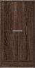 vidaXL Apothekerschrank Braun Eichen-Optik 40x41x77,5 cm Holzwerkstoff 855193 Bild 5