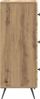 vidaXL Schubladenschrank Artisan-Eiche 33 x 34,5 x 90 cm Holzwerkstoff 895544 Bild 5
