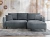 Ecksofa Smugo mit Schlaffunktion und Bettkasten (Farbe: Onega 07, Seite: Rechts) Bild 2