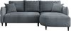 Ecksofa Smugo mit Schlaffunktion und Bettkasten (Farbe: Onega 07, Seite: Rechts) Bild 4