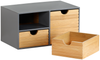 KESPER 58961 Organizer mit 3 Schubladen, grau, FSC / Mini-Kommode Bild 3