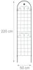 Relaxdays Rankgitter im 2er Set 220 cm Bild 5