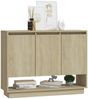 vidaXL Sideboard Sonoma-Eiche 97x31x75 cm Holzwerkstoff 809533 Bild 4