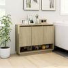 vidaXL Sideboard Sonoma-Eiche 97x31x75 cm Holzwerkstoff 809533 Bild 3