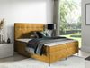 Boxspringbett 'Sokore', gelb, 180x200 cm Bild 2