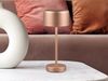2er SET Akku Tischleuchten, per USB aufladbar, dimmbar, Coffee, Höhe 30cm Bild 5
