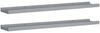 vidaXL Bilderleisten 2 Stk. Grau 80x9x3 cm MDF 323936 Bild 2