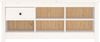 vidaXL Schuhschrank Weiß 110x38x45,5 cm Massivholz Kiefer 814595 Bild 3