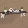 Relaxdays Regalwinkel Gusseisen antik 2er Set Bild 3