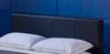 Home Deluxe Polsterbett mit LED-Beleuchtung 'ASTEROID' Schwarz 160x200 cm, ohne Matratze Bild 2