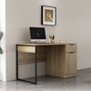 OTTO home Schreibtisch Aspea, mit Schublade, ausreichend Stauraum, moderne Rillenoptik, B. 120 cm Bild 3