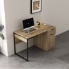 OTTO home Schreibtisch Aspea, mit Schublade, ausreichend Stauraum, moderne Rillenoptik, B. 120 cm Bild 4