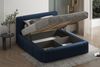 Polsterbett ROLF 90x200 mit Matratze, Bettkasten und Lattenrost. Farbe: VELUTTO 11 Bild 2