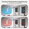 Sekey Seitenzugrollo Verdunkelung ohne Bohren Blickdicht Dunkelgrau 80x210cm Bild 4