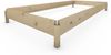 Stapelbett "Horst" 100 x 210 cm 24 cm Zirbe Holzbett Gästebett Massivholzbett Bild 3