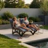 HOME DELUXE Wellenholzliege/Waldsofa inkl. 1x Auflage TAIGA Bild 2
