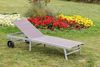 MERXX Gartenliege Aktionsliege, 1 St, 5-fach verstellbar, Aluminiumgestell mit Textilbezug Bild 4