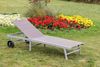 MERXX Gartenliege Aktionsliege, 1 St, 5-fach verstellbar, Aluminiumgestell mit Textilbezug Bild 3