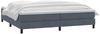 vidaXL Boxspringbett mit Matratze Dunkelgrau 180x210 cm Samt 3315934 Bild 3