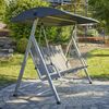 MWH Kedline Hollywoodschaukel - silber Bild 2