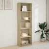 vidaXL Bücherregal Sonoma-Eiche 60x30x189 cm Holzwerkstoff 857919 Bild 3