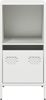 vidaXL Sideboard Weiß 35x39x73,5 cm Kaltgewalzter Stahl 851357 Bild 4