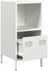 vidaXL Sideboard Weiß 35x39x73,5 cm Kaltgewalzter Stahl 851357 Bild 5