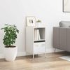 vidaXL Sideboard Weiß 35x39x73,5 cm Kaltgewalzter Stahl 851357 Bild 3