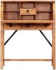 vidaXL Schreibtisch 90×40×107 cm Massivholz Akazie 248098 Bild 3
