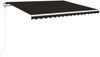 vidaXL Markise Automatisch Einziehbar 450x350 cm Anthrazit 3069009 Bild 2
