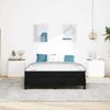 vidaXL Boxspringbett mit Matratze Schwarz 160 x 200 cm Stoff 3398703 Bild 3