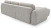 Ecksofa Schlafsofa Sofa GASTON in Stoff Puente Beige Ottomane Links Bild 3