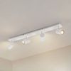 Lindby Deckenstrahler Joffrey, Metall, Weiß IP20, 4 x 10 W LED Bild 1