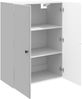 vidaXL Wandschrank Hochglanz Weiß 66 x 34,5 x 90 cm Holzwerkstoff 899079 Bild 2