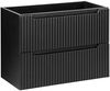 Waschtischunterschrank 80 cm schwarz NEWPORT-56-BLACK Bild 2