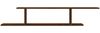 vidaXL TV-Wandregal Braun Eichen-Optik 125x18x23 cm Holzwerkstoff 815878 Bild 5