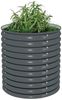 vidaXL Garten-Hochbeet 80x80x81 cm Verzinkter Stahl Grau 45525 Bild 3
