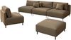 Garten Lounge Set SUN – Outdoor Möbel Set mit Sofa, Sessel und Hocker, UV-beständig und wasserabweisend Bild 2