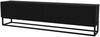 TV-Lowboard Nolven langes Gestell 180x32x47 cm Schwarz [en. casa] Bild 5