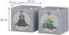 Faltbox Grau 30 x 30 cm (Motiv Faultiere) Vicco Bild 3