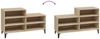 vidaXL Schuhregal Sonoma-Eiche 102x36x60 cm Holzwerkstoff 819735 Bild 5