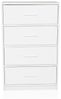 hjh LIVING Kommode ESTORIA Sideboard H/B/T: 91.5 x 58.0 x 30.0 cm, Highboard mit 4 Schubladen, Metallgriffe, Schubladenkommode Anrichte Bild 4