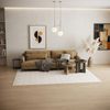 Kelim Teppich - Trendy »Miami« 230 x 160 cm - silber Bild 2