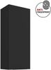 Küchen Hängeschrank 45 cm - Höhe 90 cm ARIA Schwarz ultra matt + Schwarz matt, hochwertige Fronten mit Anti Fingerprint Beschichtung Küchenzeile Küchenblock Bild 1